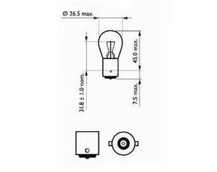 Лампа 12 для Audi A2 [8Z0] 2000-2005 новый