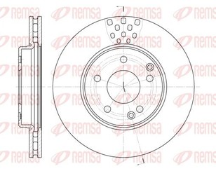 Диск тормозной передний вентилируемый для Mercedes Benz W202 1993-2000 новый