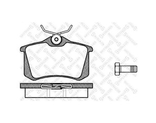 Колодки тормозные задние дисковые к-кт для Seat Leon (1P1) 2005-2013 новый