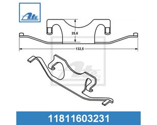 Пружина заднего суппорта для Mercedes Benz G-Class W463 1989> новый