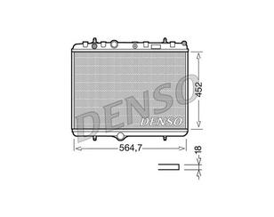 Радиатор основной для Peugeot 1007 2005-2009 новый