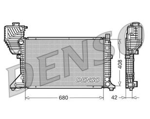 Радиатор основной для Mercedes Benz Sprinter (901-905)/Sprinter Classic (909) 1995-2006 новый