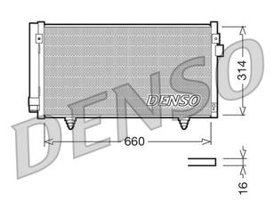 Радиатор кондиционера (конденсер) для Subaru Impreza (G13,G23) 2012-2016 новый