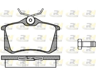 Колодки тормозные задние дисковые к-кт для Skoda Rapid 2013-2020 новый