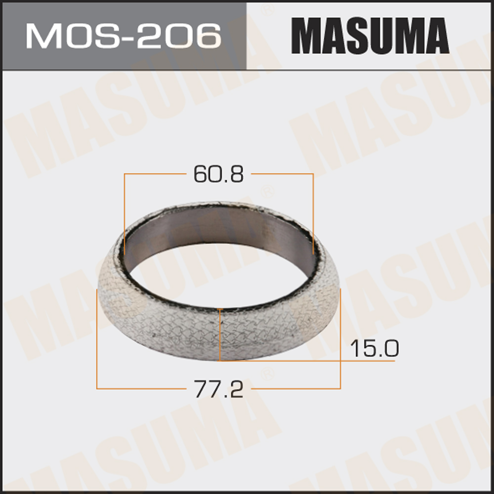 MOS-206 Masuma Кольцо глушителя от производителя по спец цене купить в ...