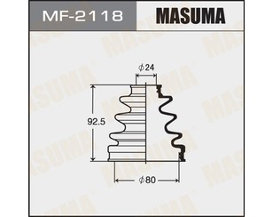 Пыльник передн. ШРУСа (к-кт) для Mazda 323 1980-1989 новый