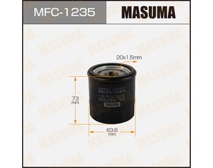 Фильтр масляный для Mazda Mazda 3 (BL) 2009-2013 новый
