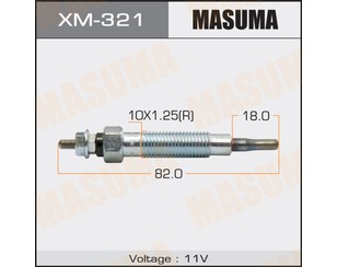 Свеча накаливания для Mitsubishi L400 1994-2006 новый