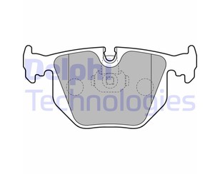 Колодки тормозные задние дисковые к-кт для BMW X3 E83 2004-2010 новый