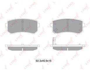 Колодки тормозные задние дисковые к-кт для Hyundai i10 2007-2013 новый
