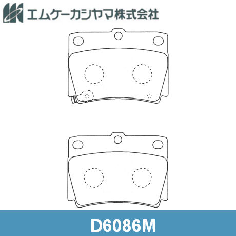 KASHIYAMA Kолодки тормозные задние MITSUBISHI montero sport 4wd 97-04
