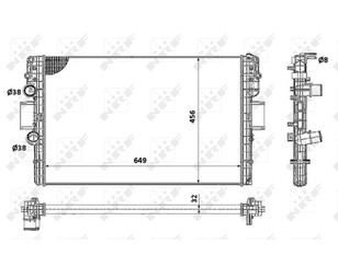 Радиатор основной для Iveco Daily 2006-2018 новый