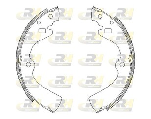 Колодки барабанные к-кт для Nissan Sunny Y10 1990-2000 новый