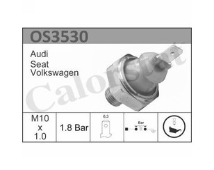 Датчик давления масла 1 для Audi 100/200 [44] 1983-1991 новый