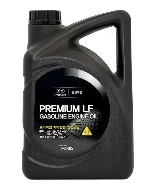 Масло HYUNDAI-KIA PREMIUM LF GASOLINE 5W20 4Л купить в ЕвроАвто