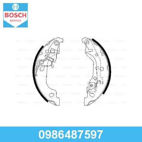 0986487597 BOSCH от 2401 руб. для Fiat Punto II (188) 1999-2010 в Москве