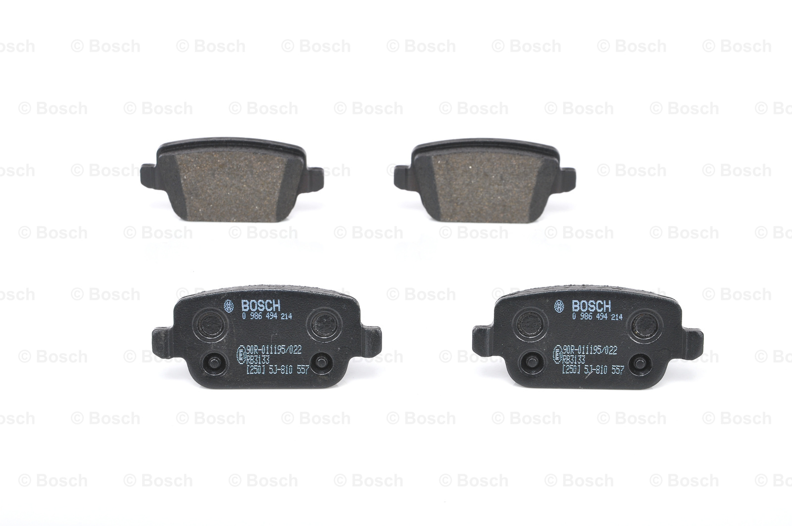 Bosch0 986 494 213 remblokkenset, schijfrem