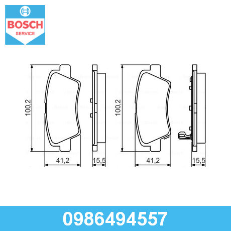 Колодки тормозные задние дисковые к-кт