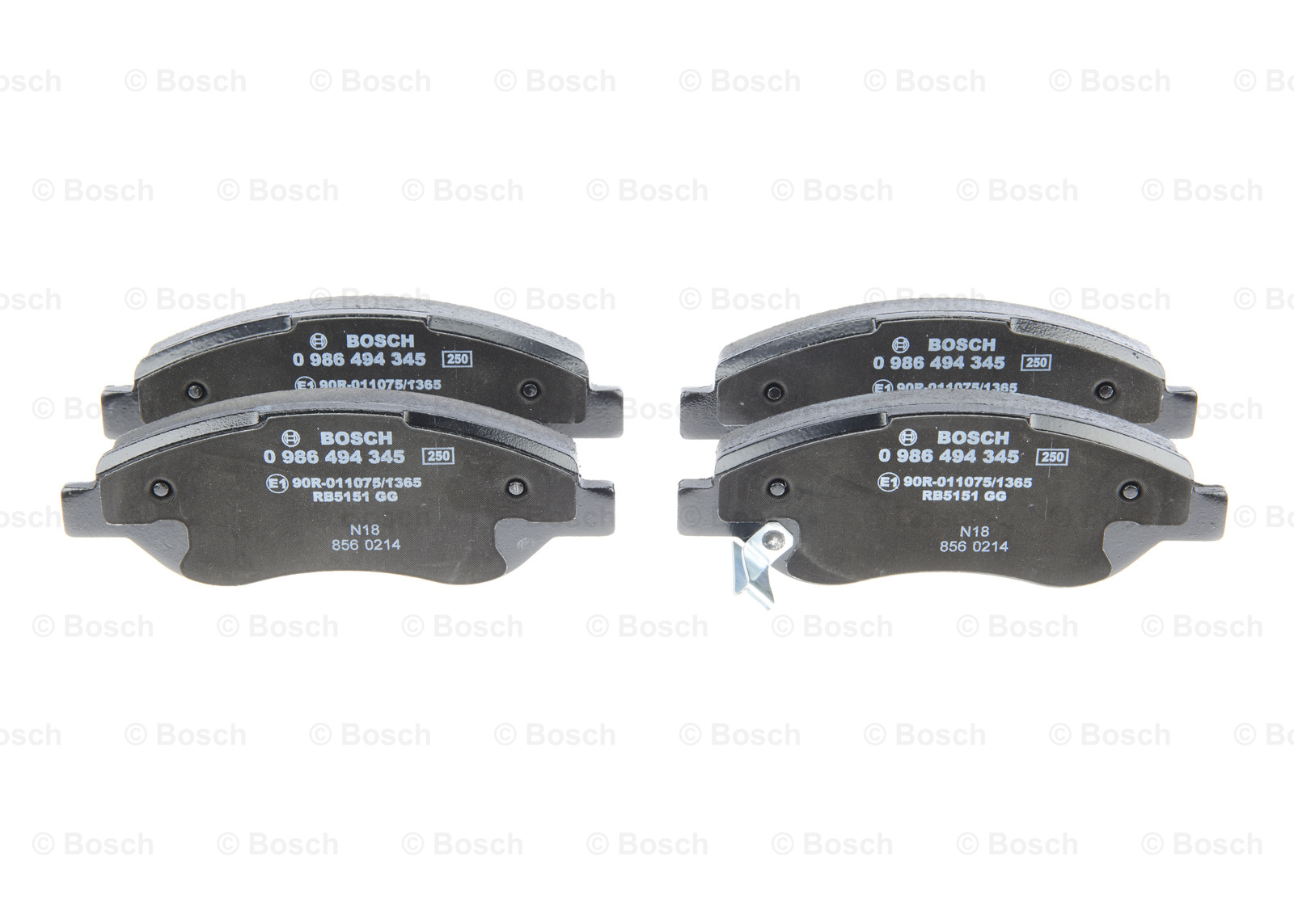 0986494345 BOSCH от 3399 руб. для Opel Corsa D 2006-2015 в Москве