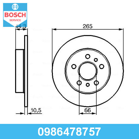 0986478757 BOSCH от 3946 руб. в Москве