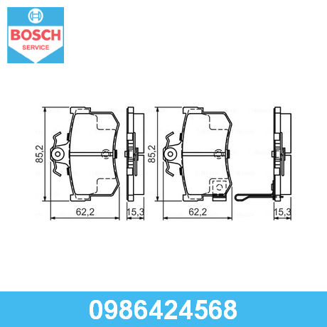 0986424568 BOSCH от 4178 руб. в Москве