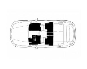 Коврики салона к-кт для Cadillac SRX 2009-2016 новый