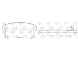 Колодки тормозные передние к-кт для Kia Ceed 2012-2018 новый
