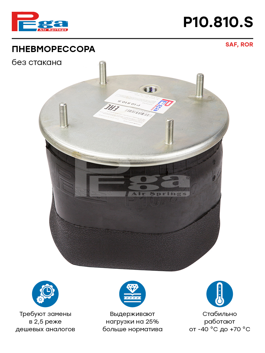 P10.810.S Pega Воздушная подушка (опора пневматическая) от ...