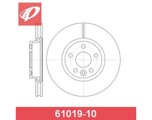 Диск тормозной передний вентилируемый для Land Rover Freelander 2 2007-2014 новый