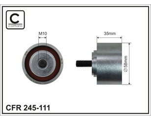 Ролик дополнительный ремня ГРМ для Jeep Wrangler (TJ) 1997-2007 новый