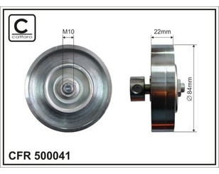 Ролик-натяжитель ручейкового ремня для Nissan Note (E11) 2006-2013 новый