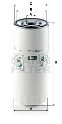 W11102/35 Mann Filter truck от 1135 руб. в Москве