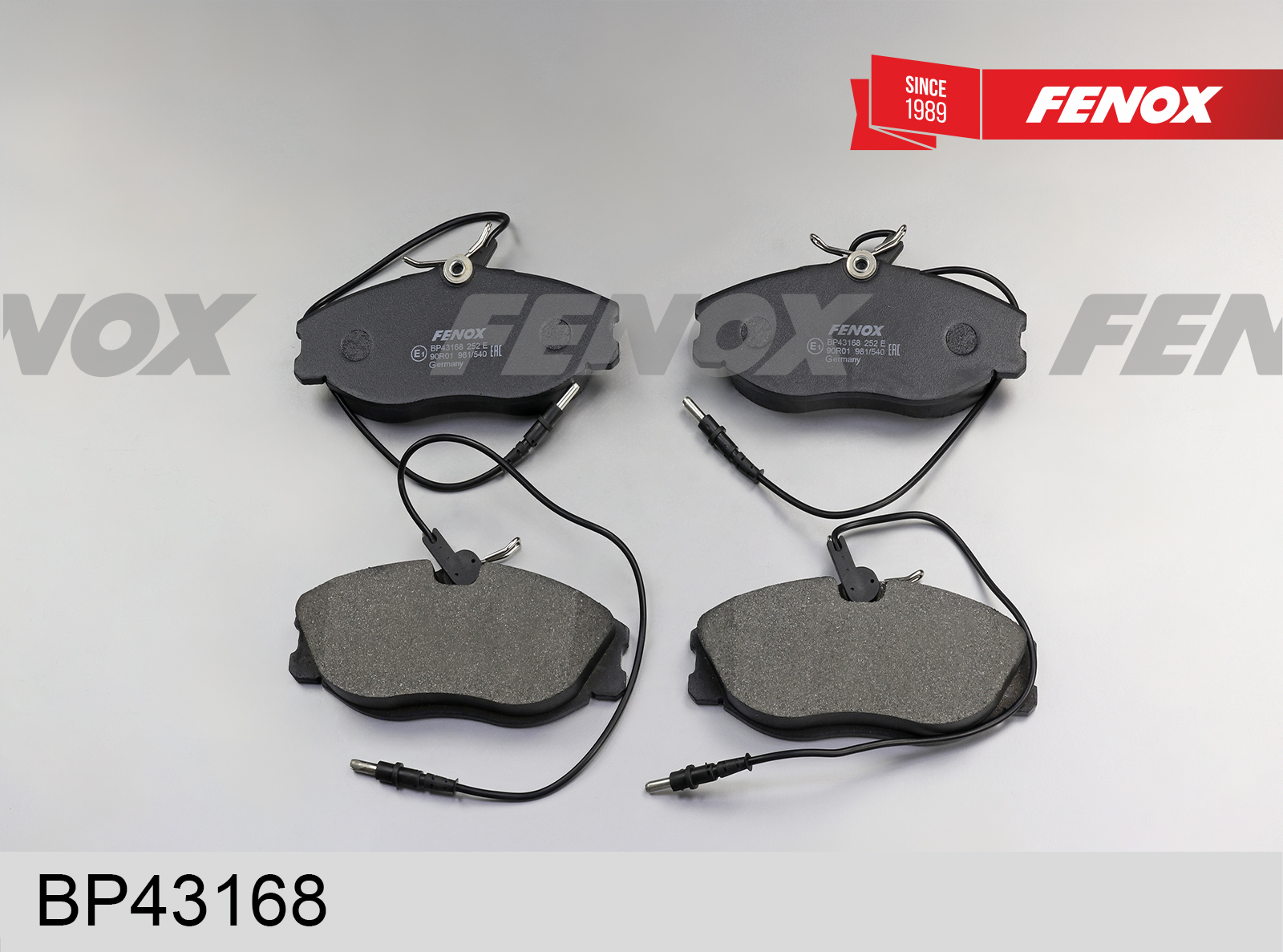 Колодки тормозные передние к-кт для Citroen ZX 1991-1997 Колодки тормозные передние к-кт для Citroen ZX 1991-1997