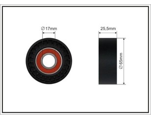 Ролик-натяжитель ручейкового ремня для Citroen C4 II 2011> новый
