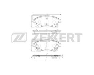 Колодки тормозные передние к-кт для Chevrolet Aveo (T300) 2011-2015 от 1050 руб. вариантов (3) в Санкт-Петербурге