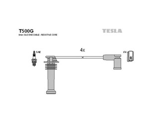 Провода высокого напряж. к-кт для Ford Fusion 2002-2012 новый