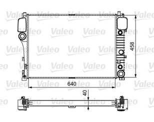 Радиатор основной для Mercedes Benz W221 2005-2013 новый