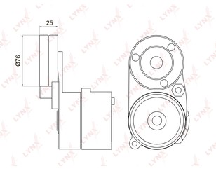 Натяжитель ремня для Audi V8 1988-1994 новый