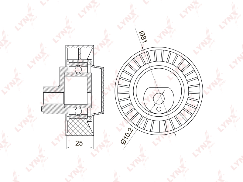 Ролик дополнительный руч. ремня