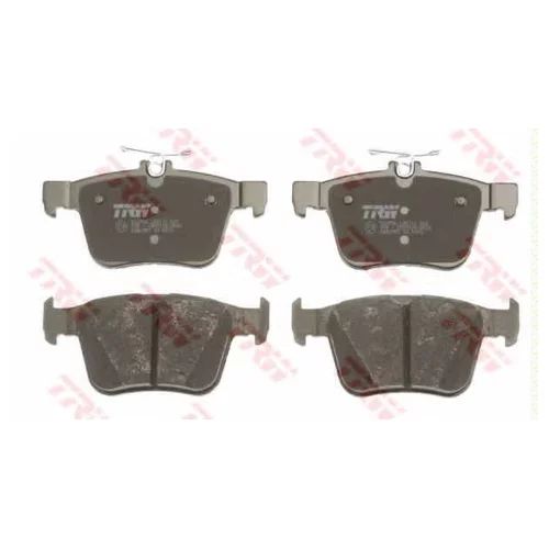 Колодки тормозные задние дисковые к-кт