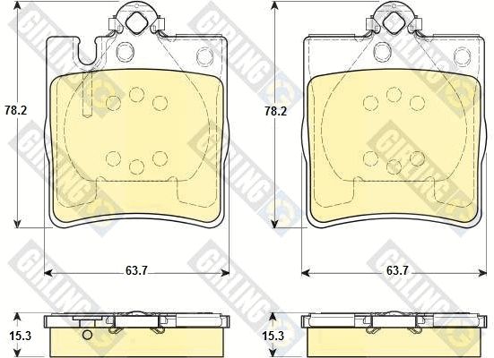 6114212 Girling от 1530 руб. в Москве