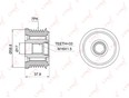 Шкив генератора Lynx PA-1003