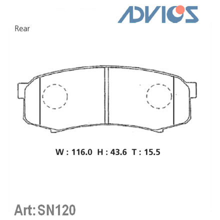 SN120 ADVICS от 2219 руб. в Москве