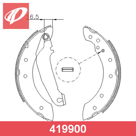 33434366 Volvo Колодки барабанные к-кт от производителя по спец цене ...
