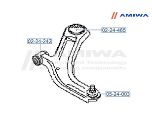 Опора шаровая передней подвески для Renault Scenic II 2003-2009 новый