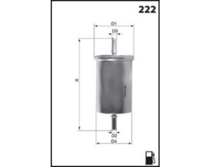 Фильтр топливный для Fiat Tempra 1990-1998 новый