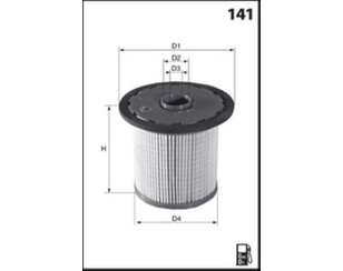 Фильтр топливный для Ford Mondeo IV 2007-2015 новый