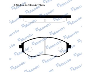 Колодки тормозные передние к-кт для Chevrolet Aveo (T300) 2011-2015 от 1050 руб. вариантов (3) в Санкт-Петербурге