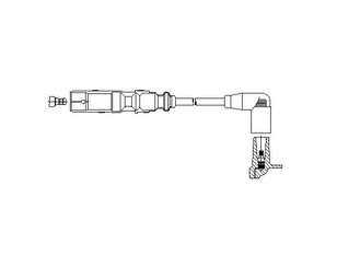 Провод высокого напряжения для Skoda Octavia (A5 1Z-) 2004-2013 новый