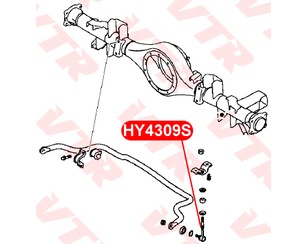 Стойка заднего стабилизатора для Hyundai Starex H1 1997-2007 новый